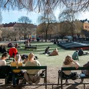 Arkivbild från Nytorget förra våren.