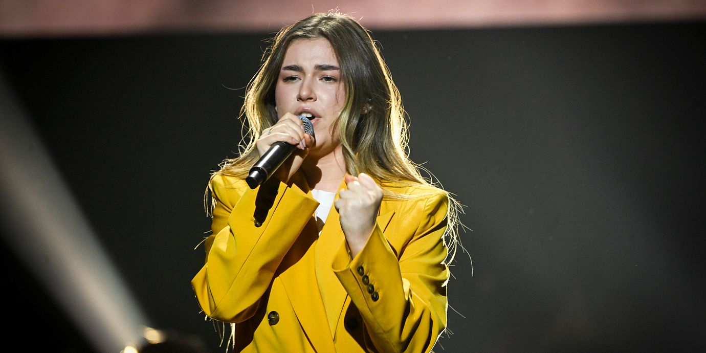 Den ukrainska sångerskan Maria Sur, arkivbild från gala i Stockholm 2024.