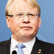 Peter Hultqvist och Stefan Löfven.