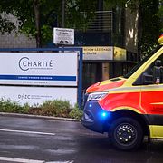 Mannen vårdades på sjukhuset Charité i Berlin.