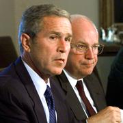 Busch och Cheney 12 september 2011.
