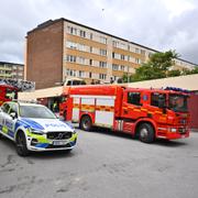 Bild från polisinsatsen.