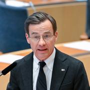 Sveriges statsminister Ulf Kristersson (M). 