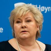 Erna Solberg.