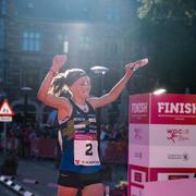 Tove Alexandersson under en knockoutsprint 2022.