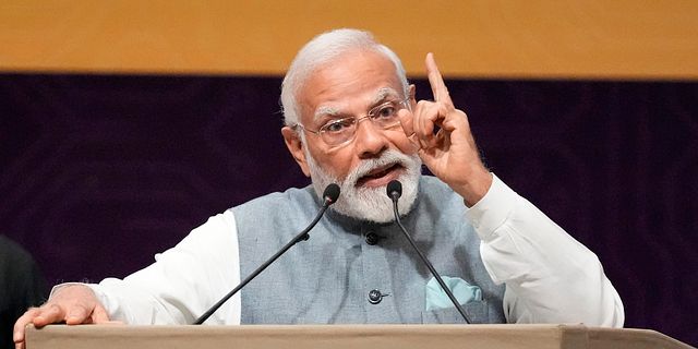 Premiärminister Narendra Modi. Ajit Solanki / AP