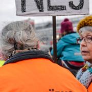 Demonstration mot Västlänken