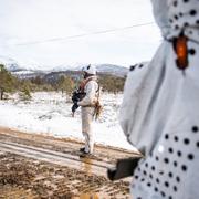 Bild från Nato-övningen Cold Response, 24 mars. 