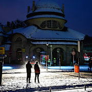 Svart i Berlin i helgen.