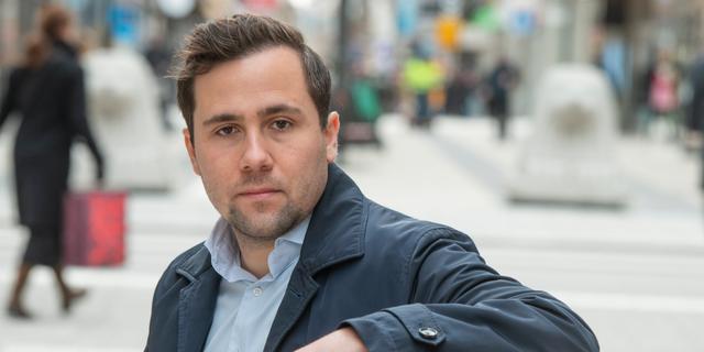 Timbros vd Benjamin Dousa.  Sofia Ekström/SvD/TT