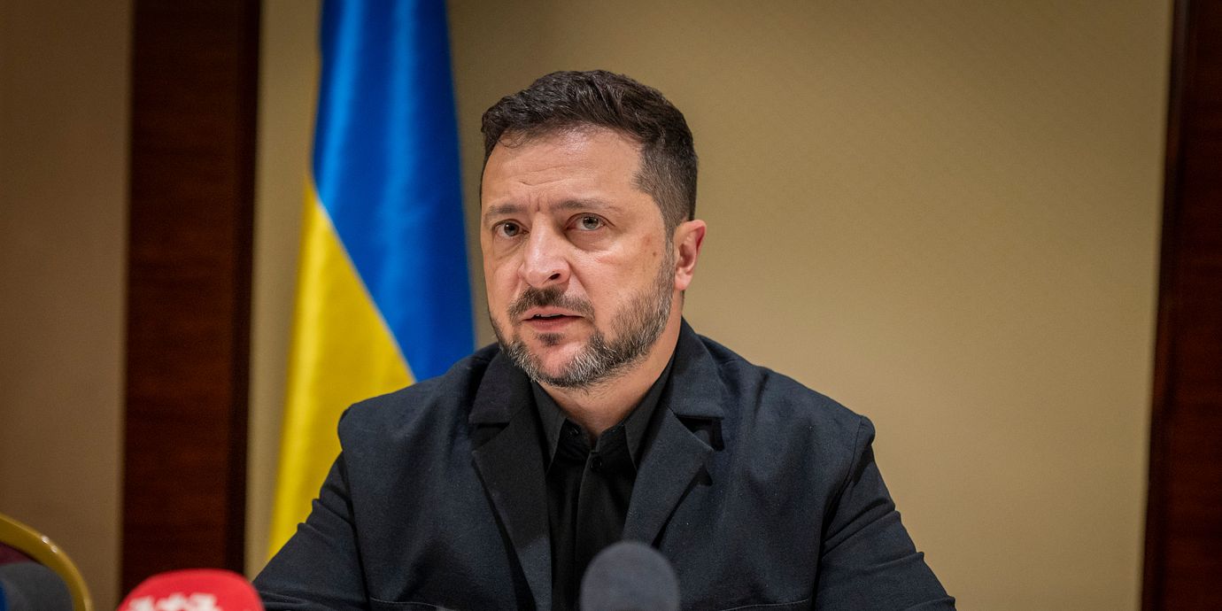 Ukrainas president Volodymyr Zelenskyj.