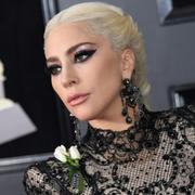Lady Gaga på Grammygalan den 28 januari. 