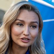 Kristdemokraternas partiledare Ebba Busch (KD).