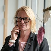 Centerpartiets arbetsmarknadspolitiska talesperson Martina Johansson.