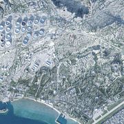 En satellitbild på ön Kharg utanför Irans kust, tagen den 26 februari.