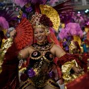 Arkivbild: Från karnevalen i Rio de Janeiro i Brasilien, februari 2020. 