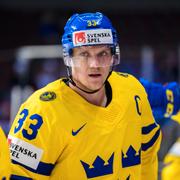 Jakob Silfverberg var lagkapten i VM 2023.