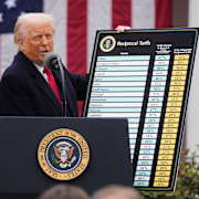 Donald Trump 2 april.