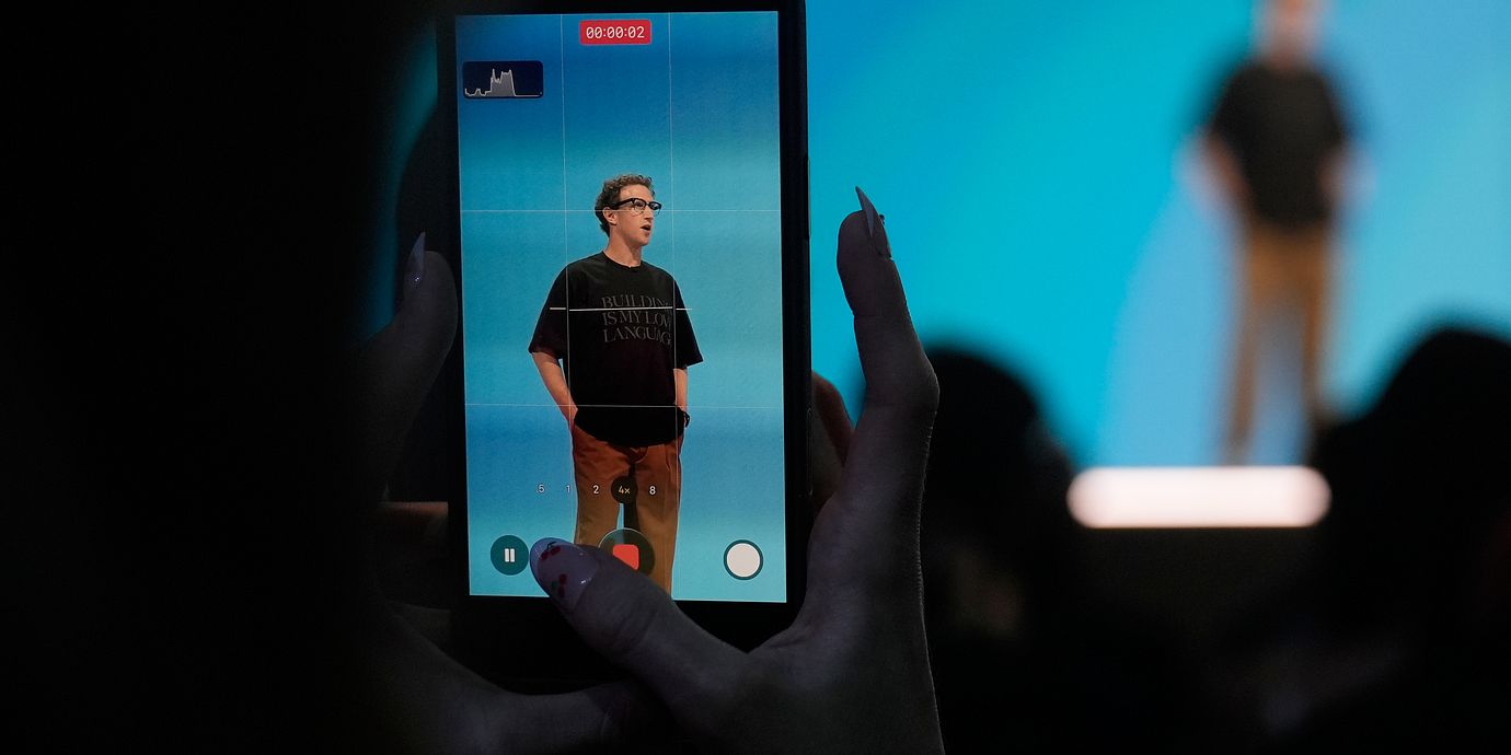 Metas vd Mark Zuckerberg. Arkivbild.