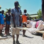 Räddningsinsats i Les Cayes, Haiti