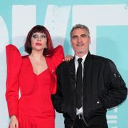 Lady Gaga och Joaquin Phoenix på premiären för ”Joker: Folie a Deux” i september förra året. 