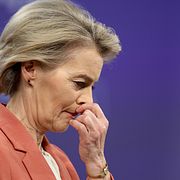 EU-kommissionens ordförande Ursula von der Leyen.