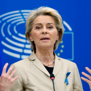 EU-kommissionens ordförande Ursula von der Leyen. 