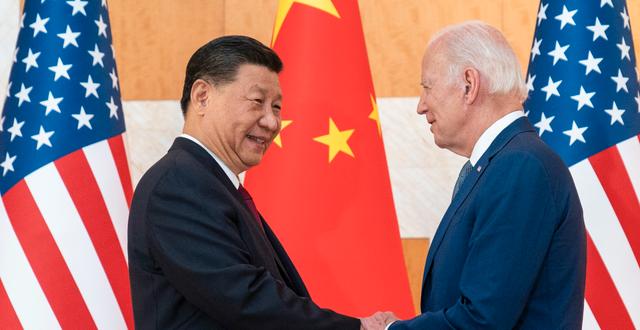 Xi Jinping och Joe Biden Alex Brandon / AP