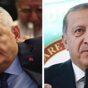 Binali Yildirim och Recep Tayyip Erdogan