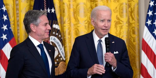 Joe Biden och Antony Blinken Susan Walsh / AP