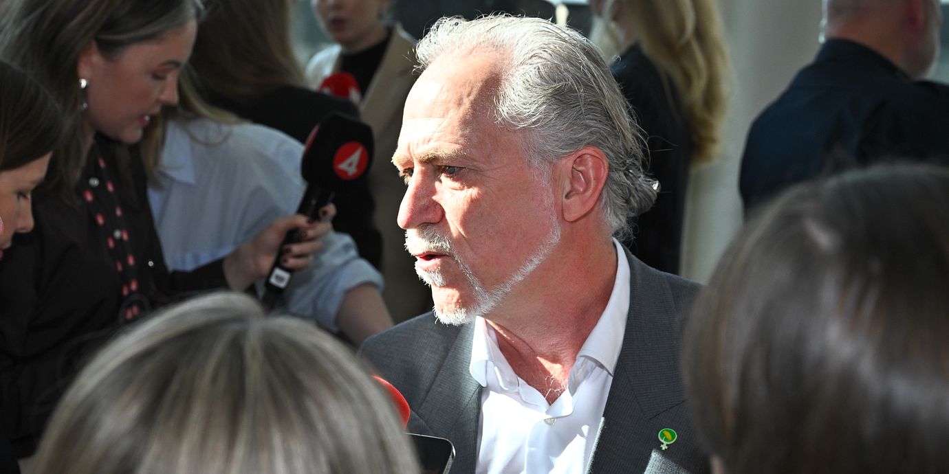 Miljöpartiets språkrör Daniel Helldén.