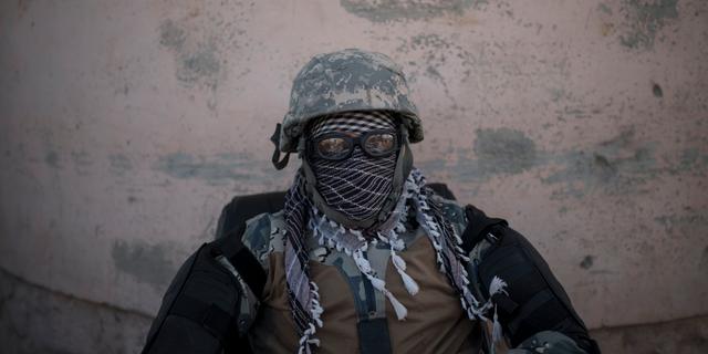 Talibansk fängelsevakt i Kabul, Afghanistan. Felipe Dana / TT NYHETSBYRÅN