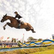  Arkivbild från Falsterbo Horseshow. 