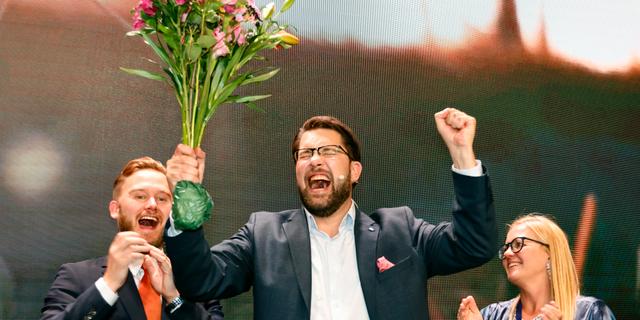 Sverigedemokraternas partiledare Jimmie Åkesson Stefan Jerrevång/TT