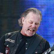 James Hetfield i Metallica på Ullevi.