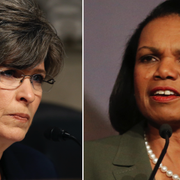 Joni Ernst, Condoleezza Rice