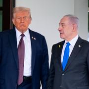 President Donald Trump och Israels premiärminister Benjamin Netanyahu.