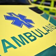 En ambulans. Illustrationsbild.