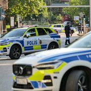 Polisinsatsen i Malmö.