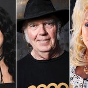 Cher/Neil Young/Dolly Parton.