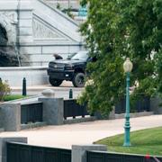 Bilen stod nära kongressbiblioteket i Washington DC. 