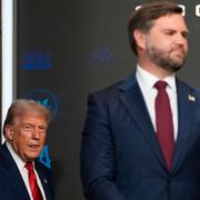 Trump och Vance 5 augusti.