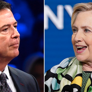 James Comey och Hillary Clinton