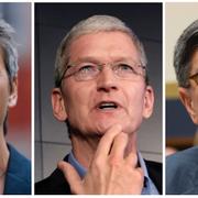 Margrethe Vestager, Timothy Cook, Jack Lew.