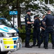Polisens avspärrningar. Arkiv.