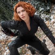 Scarlett Johansson som Black Widow. 