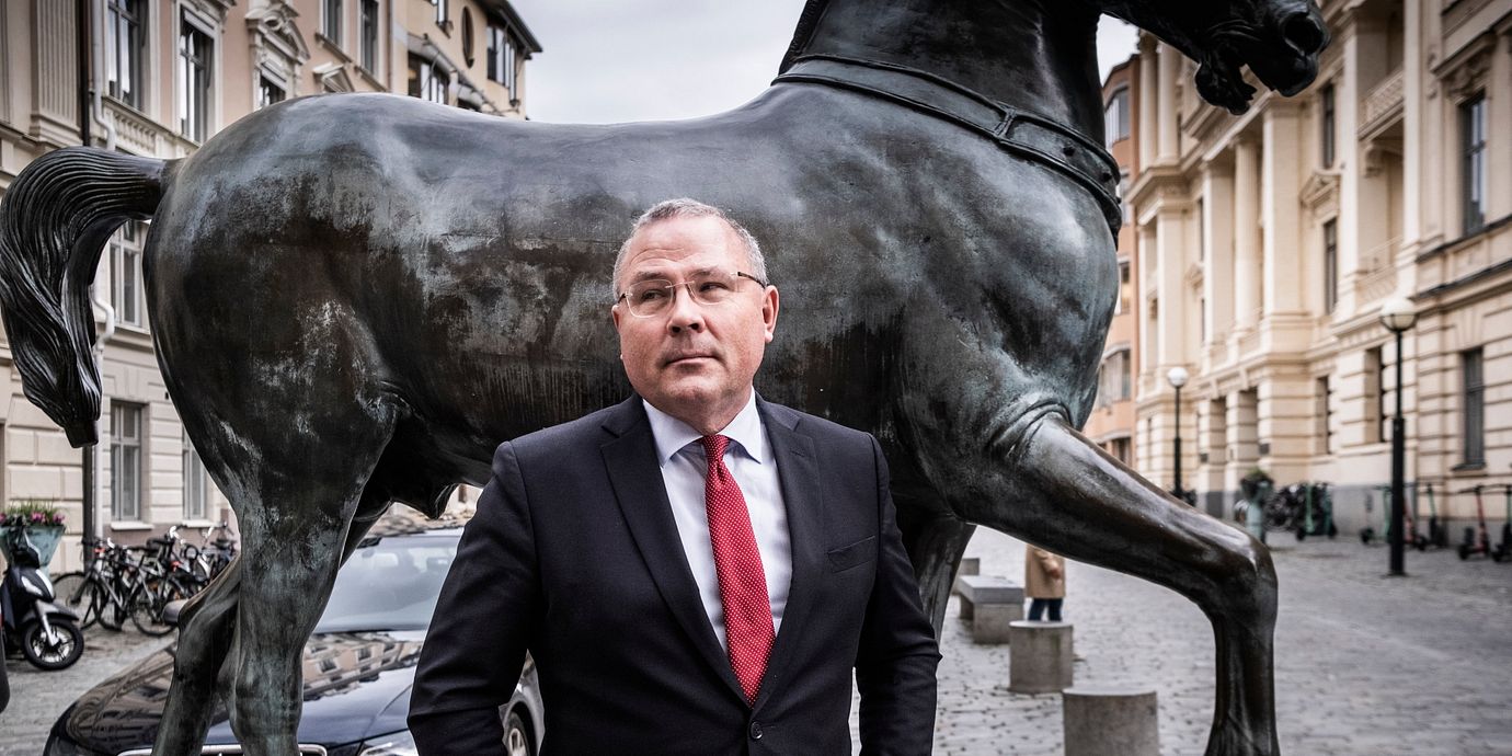 Håkan Buskhe, vd på FAM, Wallenbergfamiljens ägarbolag.