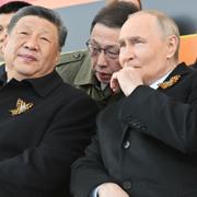 Kinas president Xi Jinping och Rysslands Vladimir Putin. 
