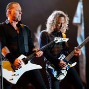  James Hetfield och Kirk Hammett.