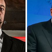 Fredrik Reinfeldt och Stefan Löfven.